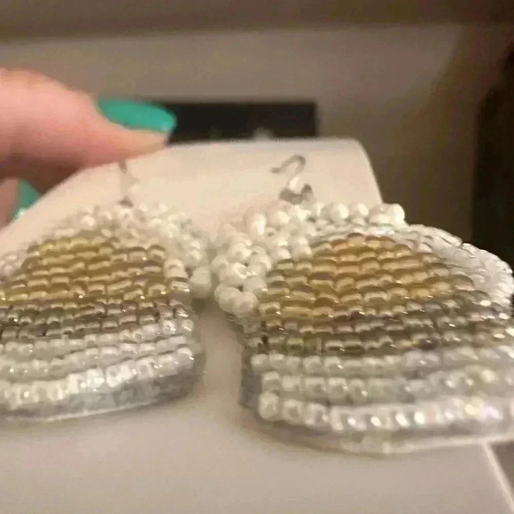 Beer mug beaded glass - Picture 4 of 7